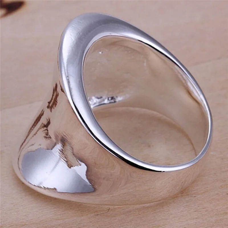 Charm Men Silver Color Thumb Ring Fashion Jewelry Finger Ornaments Anel Masculino Shopping Party Wedding on - Ободок-кольцо Charm Men серебристого цвета модной ювелирной моды на палец для мужчин украшение пальца Anel Masculino для покупок на вечеринке сва