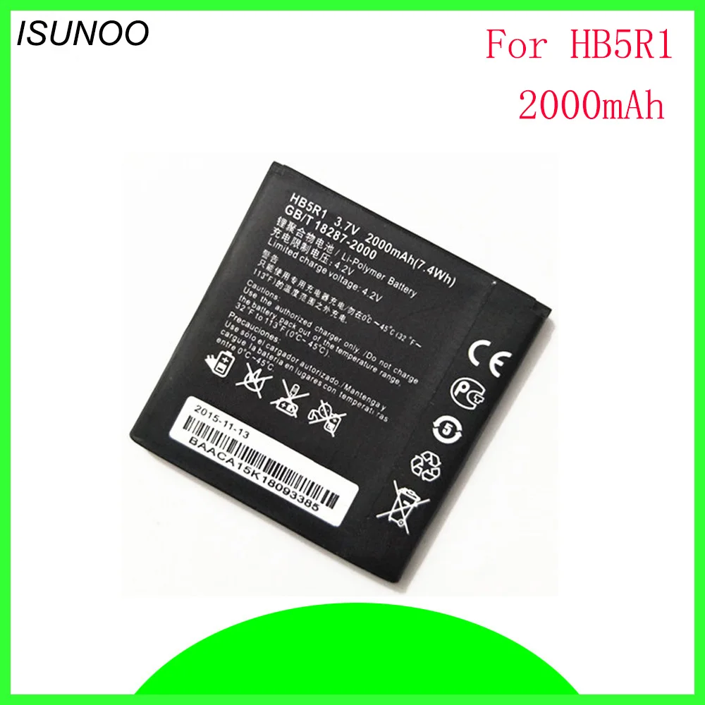 Аккумулятор ISUNOO HB5R1 HB5R1H для Huawei Ascend G500D U8520 U8832 U8832D U8836D U8950 U8950D аккумулятор телефона