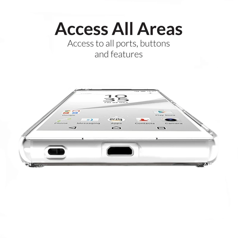 Прозрачный чехол для Sony Xperia XZ1 XZs Z5 Compact XA1 Ultra Plus X XA XZ Premium L1 Z3 M4 M5 Aqua C4 C5 мягкий из ТПУ