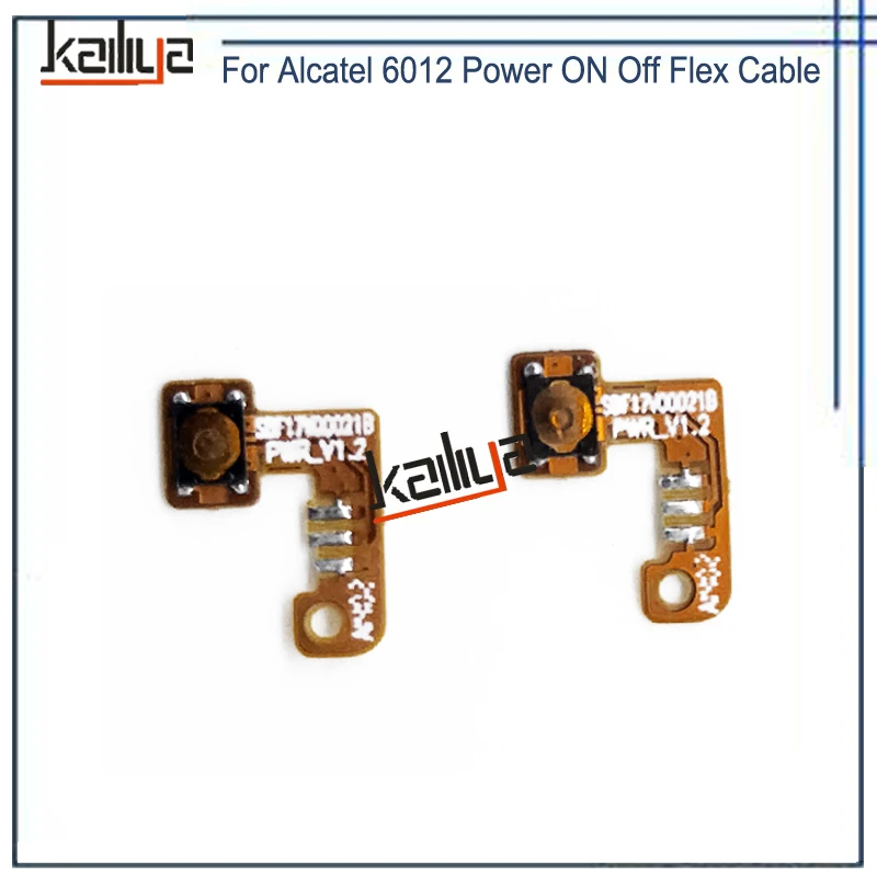 5 шт./лот кнопка включения и выключения шлейф для Alcatel One Touch Idol Mini 6012 OT6012 6012D Замена