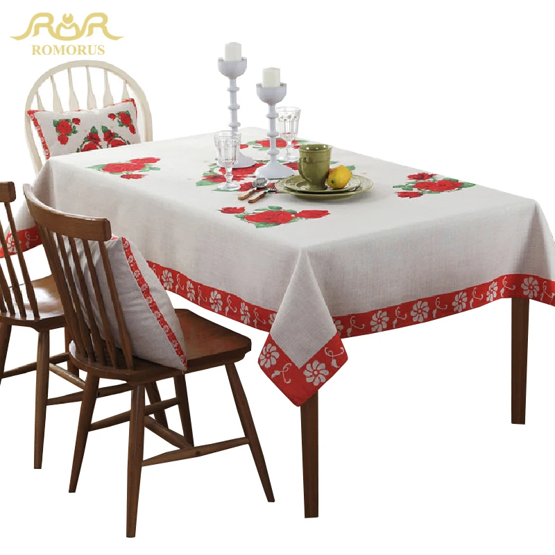 ROMOURS богемная скатерть прямоугольная утолщенная Геометрическая обеденный стол