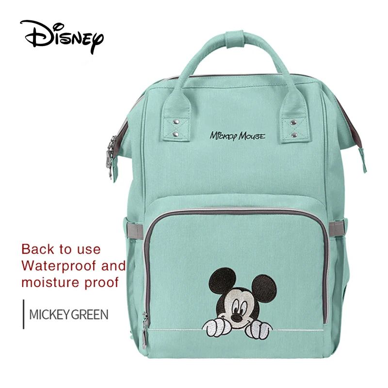 Disney Minnie Mummy сумка для подгузников для беременных брендовая Большая вместительная Детская сумка рюкзак для путешествий дизайнерская сумка для ухода за ребенком сумки для подгузников