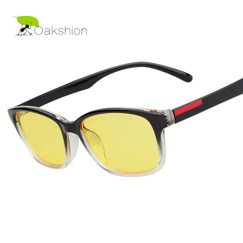 Модные Анти усталость прозрачные линзы защита для глаз оправа очков Женский