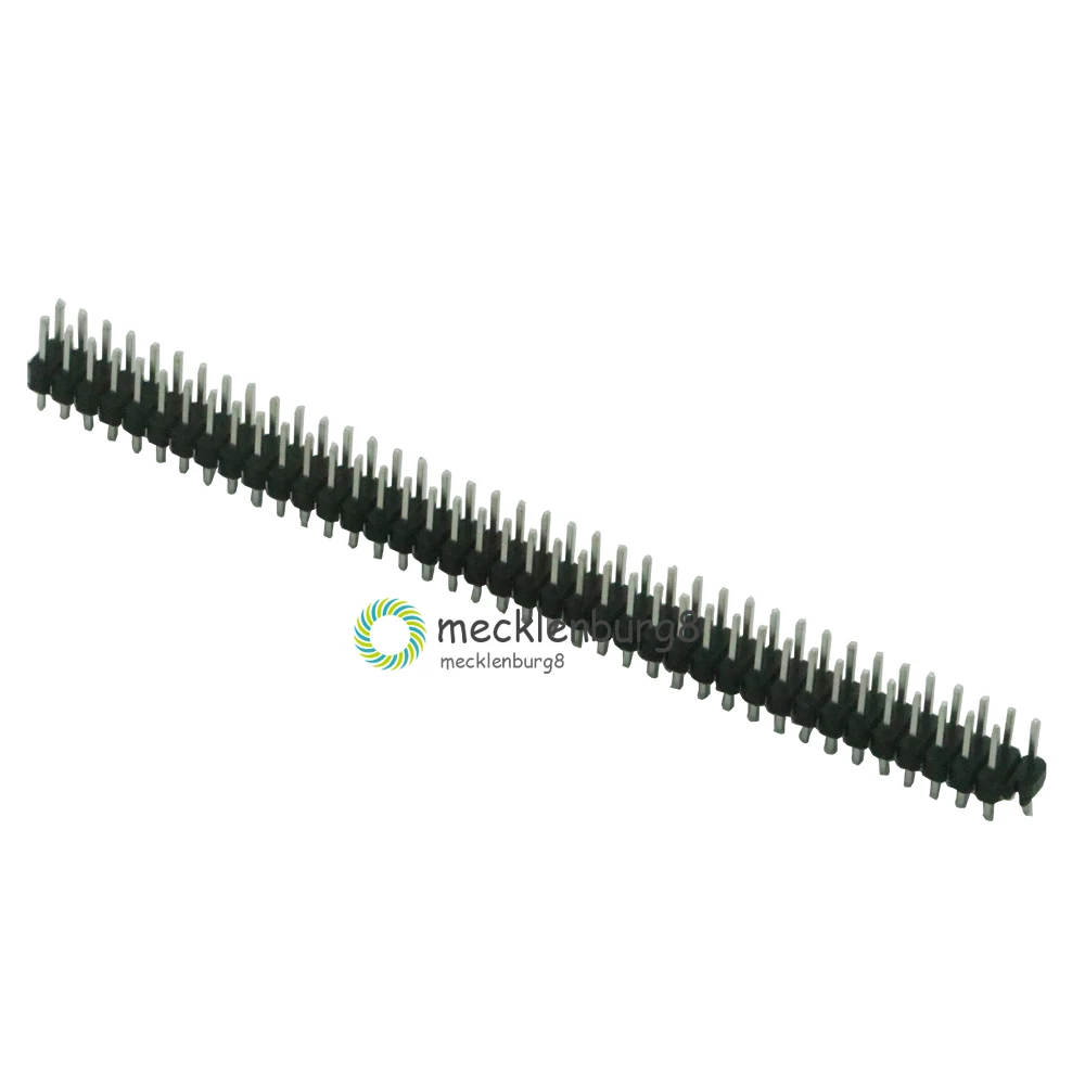 10 pieces. 2.54 mm 2x40 Pins for male double row Connector Gas | Электроника