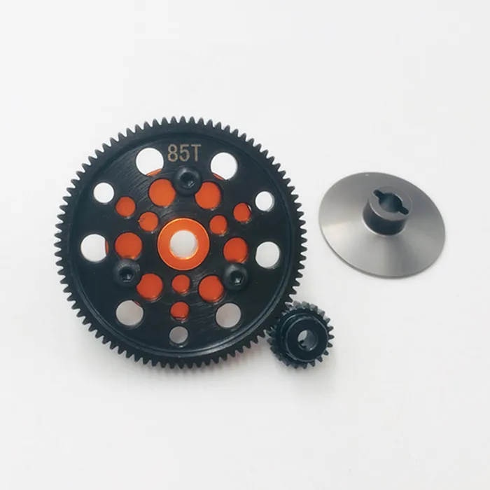 Комплект редукторов Axial scx10 48P коробка передач 81T/83T/85T + шестерни двигателя 22T для
