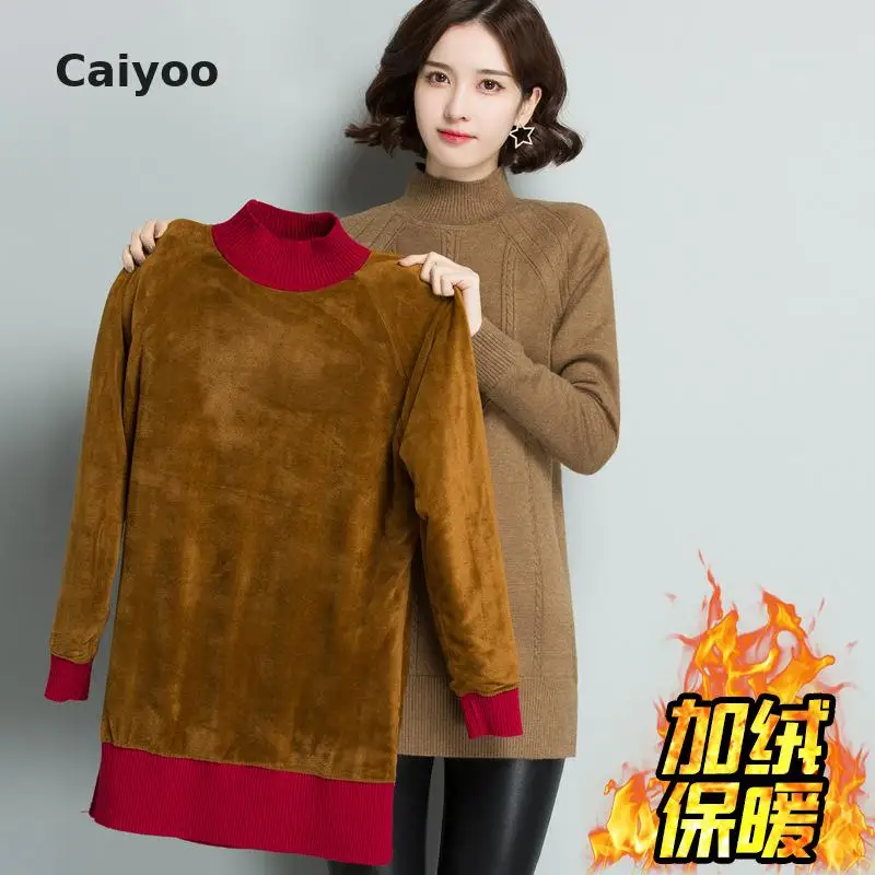 Blusas De Inverno Feminina Feminino Sweater Women 2018 Flat Knitted Turtleneck Full Pullovers None Standard Polyester | Женская одежда