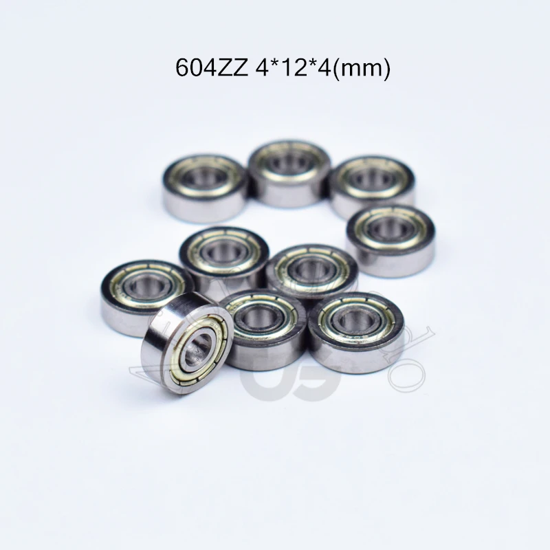 Подшипники 604zz 4*12*4 (мм) 10 шт. металлические герметичные бесплатная доставка