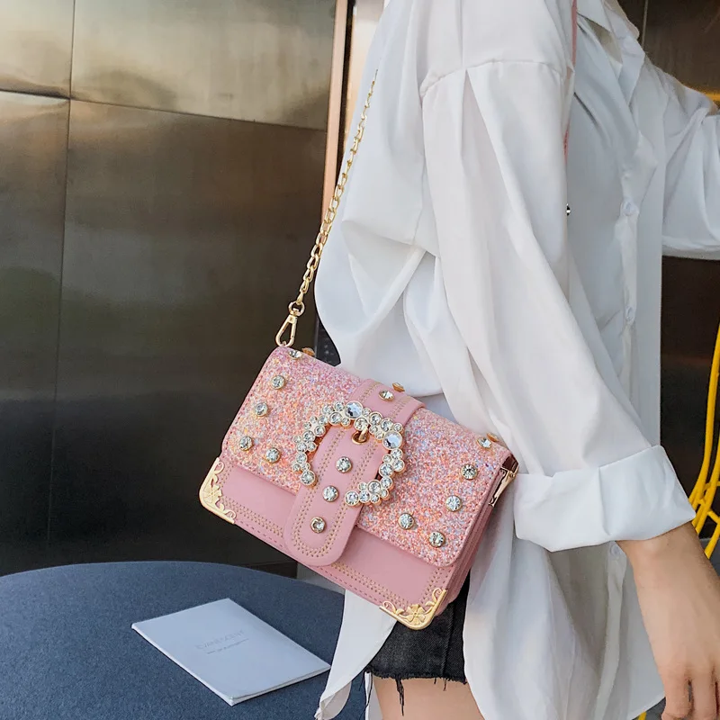 Новинка 2019 женские сумки через плечо из искусственной кожи роскошные