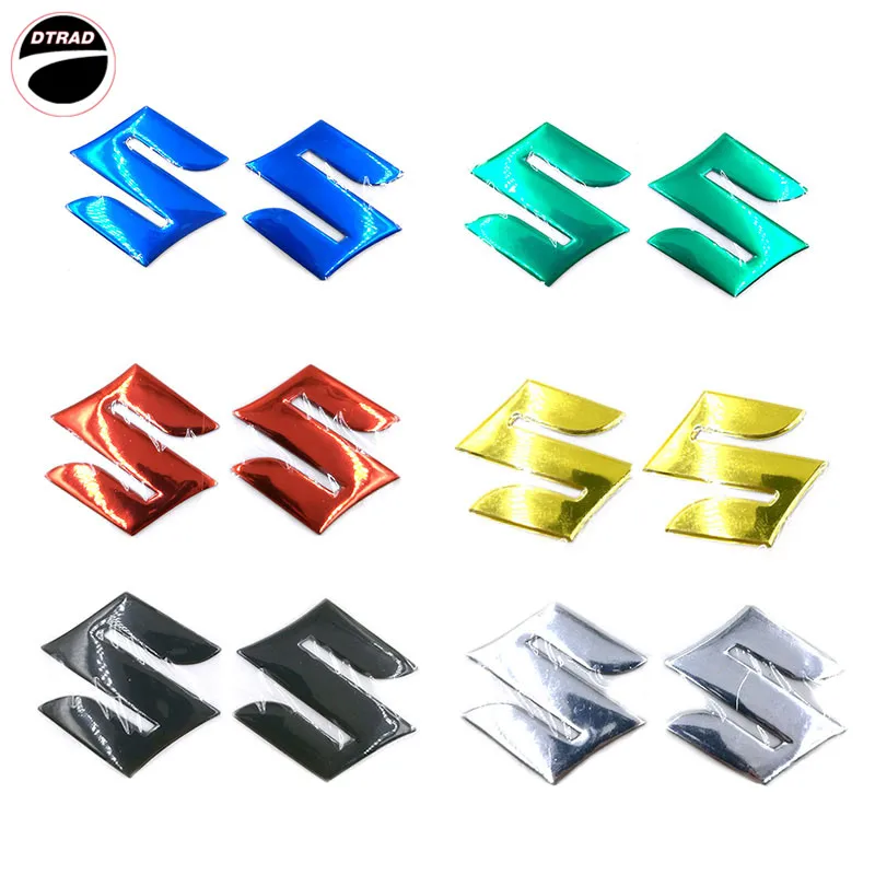 2 шт. мотоциклетные 3D Наклейки Логотип Знак для Suzuki GSXR наклейки K1 K3 K4 K5 K6 K7 K8 K9 K10 rm dr