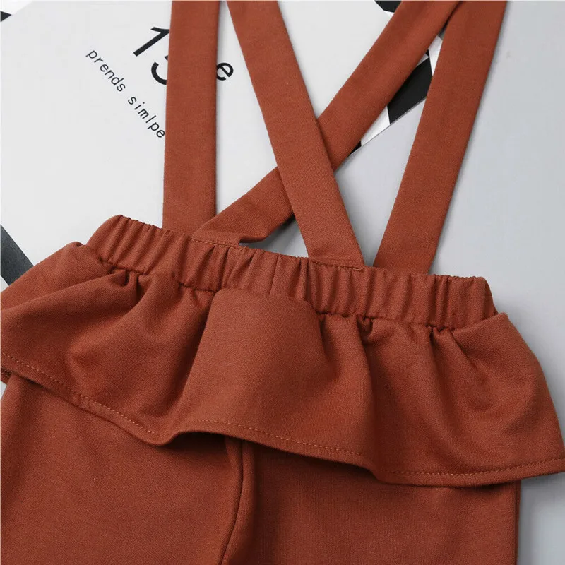 Модные детские слюнявчики детская однотонная Одежда для девочек повседневный