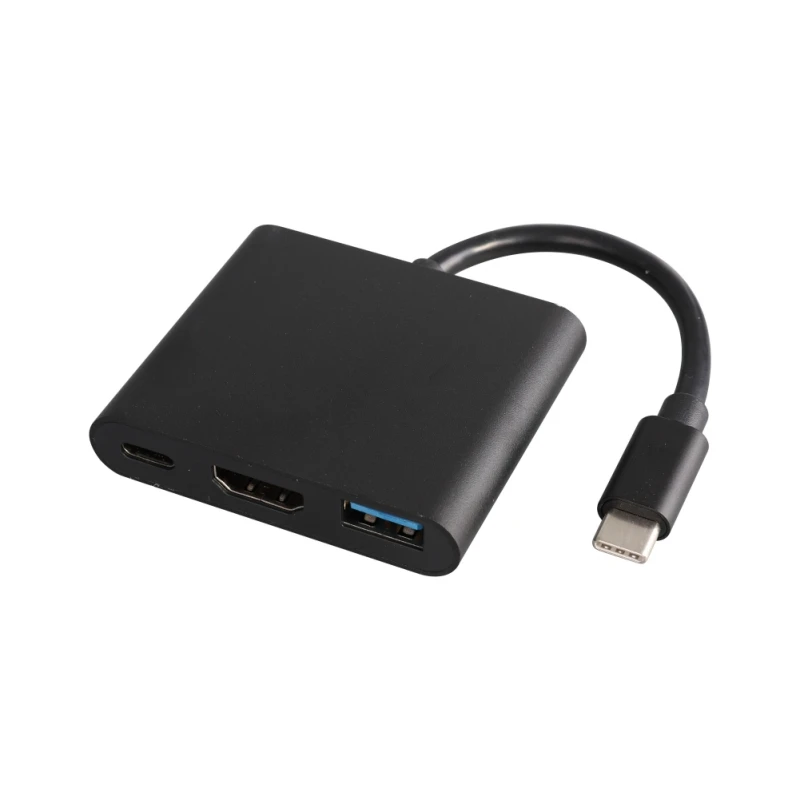 USB 3 0 адаптер кабель концентратор Скорость зарядки конвертер в 1 Тип C к USB-C 4K HD HDMI r
