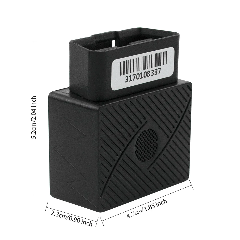 Мини OBD gps трекер для автомобиля OBD2 gps локатор автомобильный спутниковый Интернет в режиме реального времени Отслеживание автомобиля удаленный голосовой мониторинг