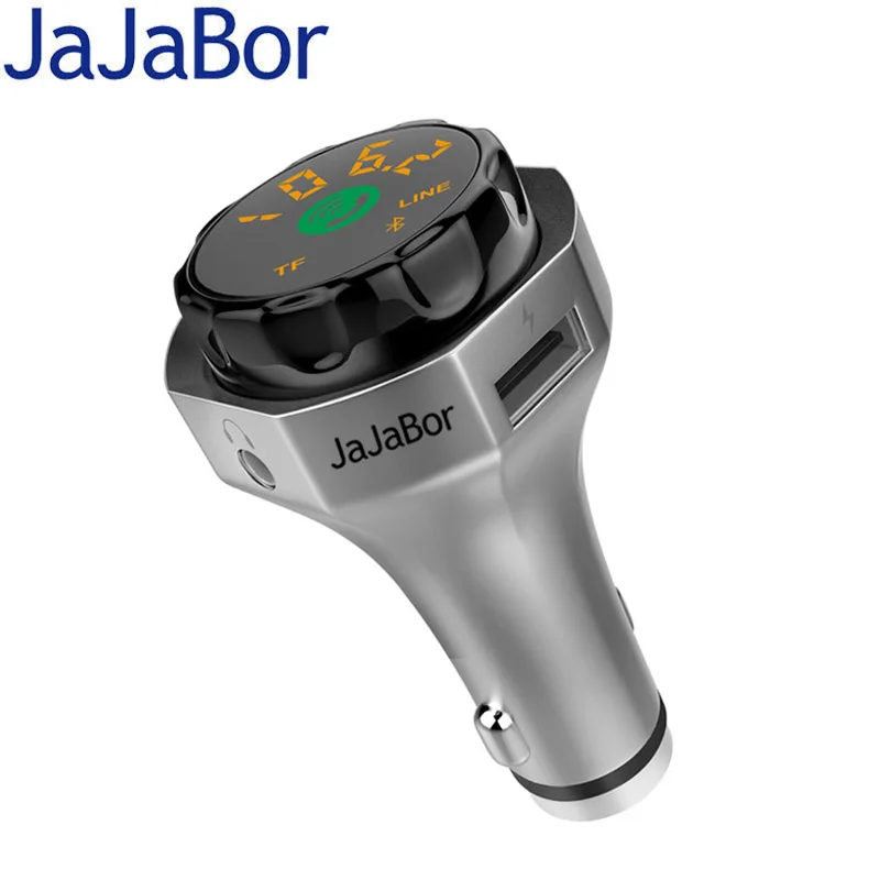 Автомобильный беспроводной fm передатчик JaJaBor Bluetooth автомобильный комплект AUX
