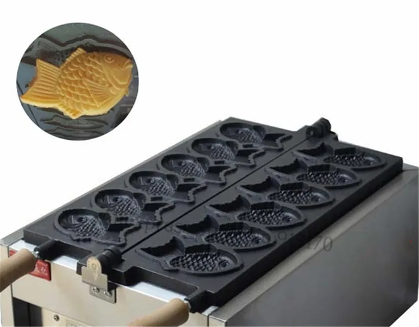 Taiyaki железные Запчасти для машины Taiyaki 2 шт./набор тефлоновое покрытие японская форма для выпечки торта в форме рыбы пластины новые замены