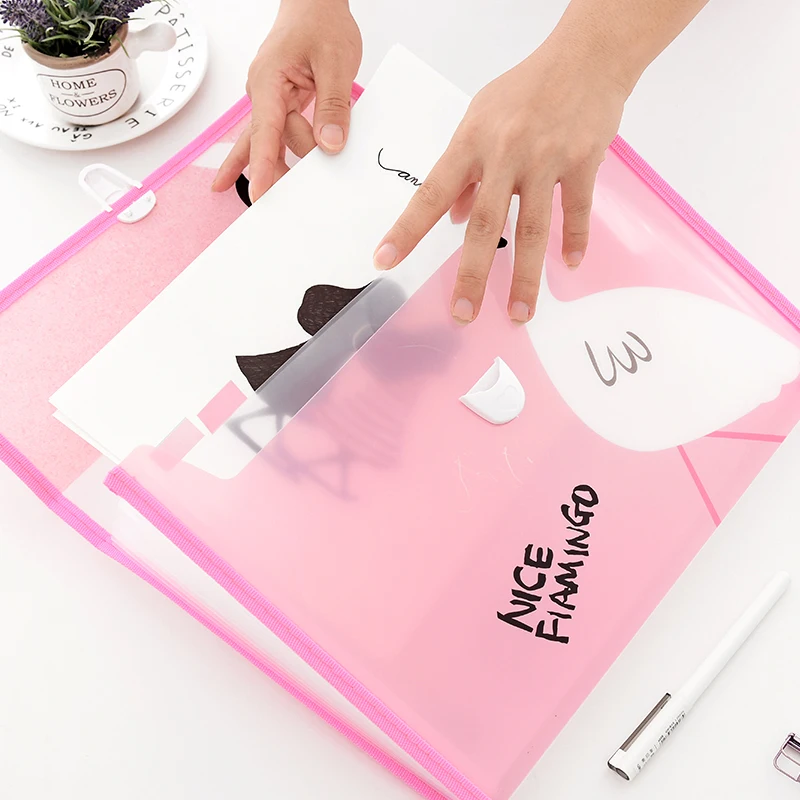 

MIRUI Portable organ bag student multi-layer expanding wallet papers Business paper storage bag office folder file package