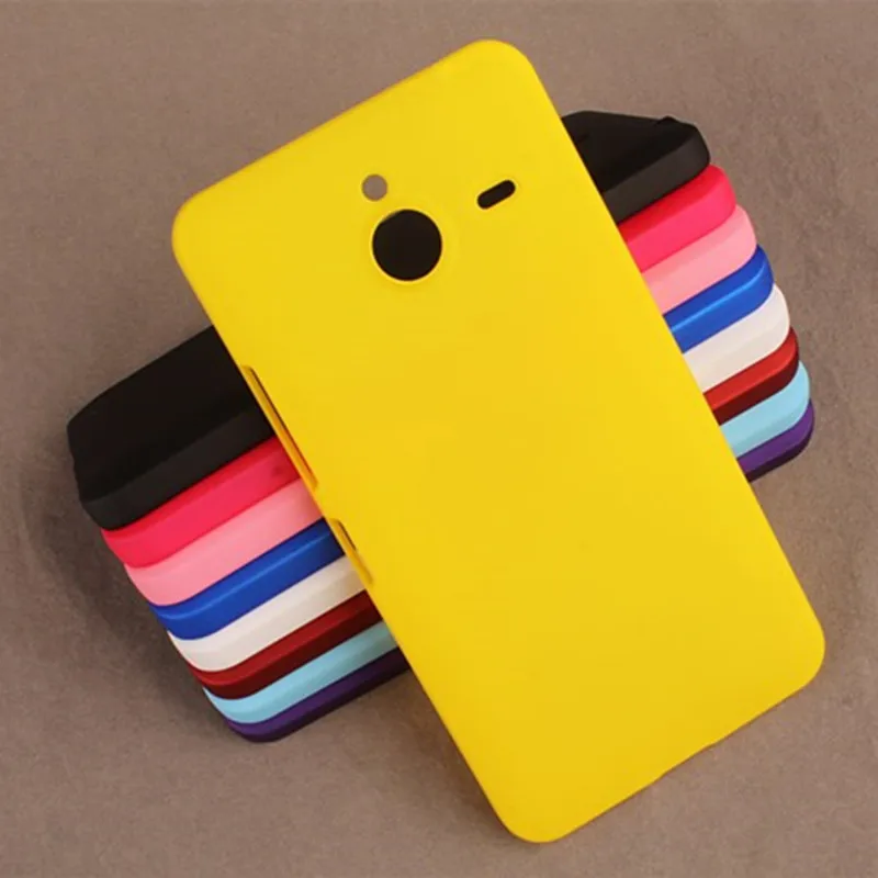 Роскошный Ультратонкий резиновый матовый жесткий чехол для microsoft Lumia 640 XL 950 950 XL задняя крышка для телефона Funda Capa - Цвет: Цвет: желтый