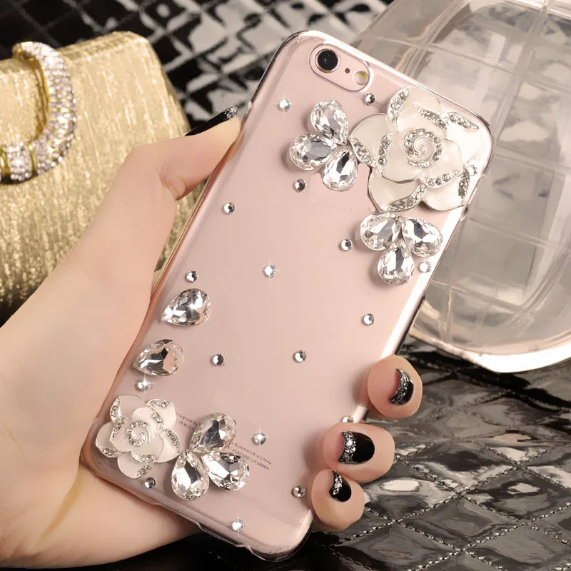 3D Блестящий чехол с кристаллами и бриллиантами для Apple iPhone XS MAX X XR 8 7 6s 6 Plus 5c 5 5S SE 4 4S