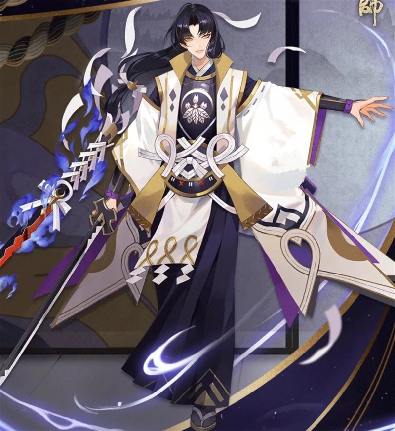 Onmyoji SSR Onikiri Ghost Guiqie Новый кожаный костюм для косплея кимоно в японском стиле