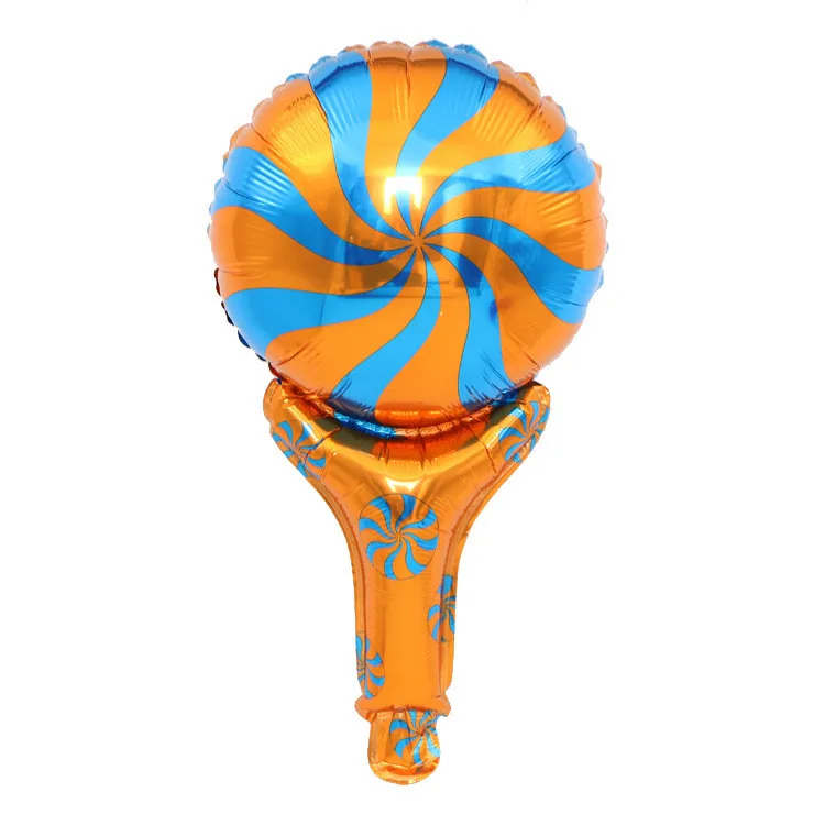 10 шт./лот ветряная мельница ручной фольги воздушные шары палочки на палочке