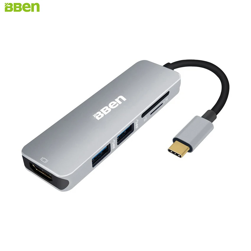 Адаптер BBEN HC0101 Тип C USB 3 0 слот для TF карты SD карты|Компьютерные кабели и разъемы| |
