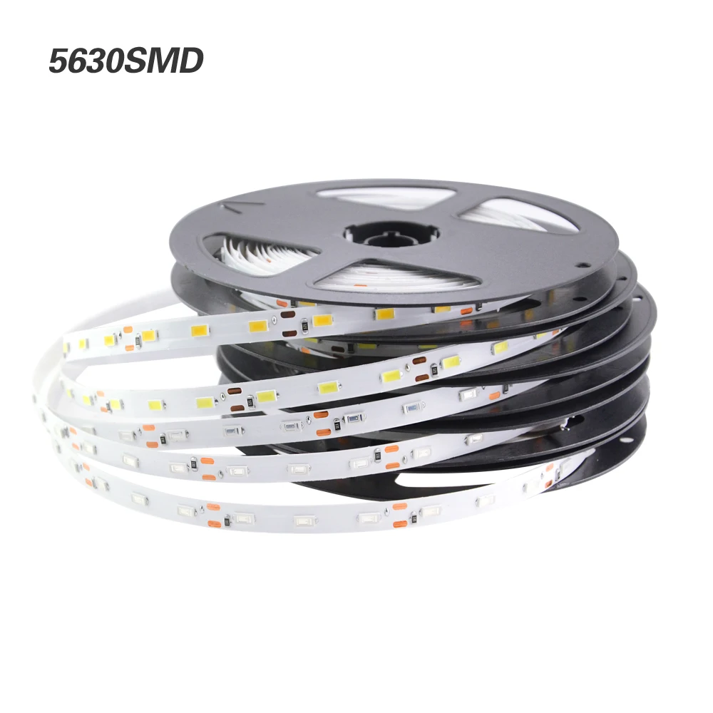 12 В постоянного тока RGB Светодиодная лента 5050 5630 3528 SMD водостойкая 5 м 60