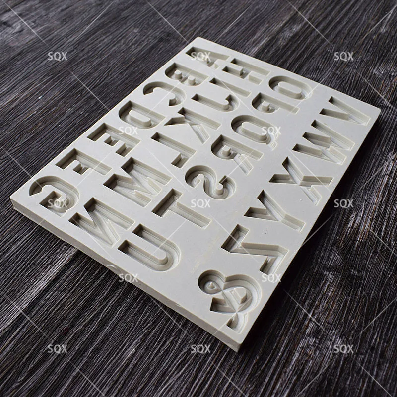 Конические шрифты силиконовые формы для торта украшения мастикой инструменты