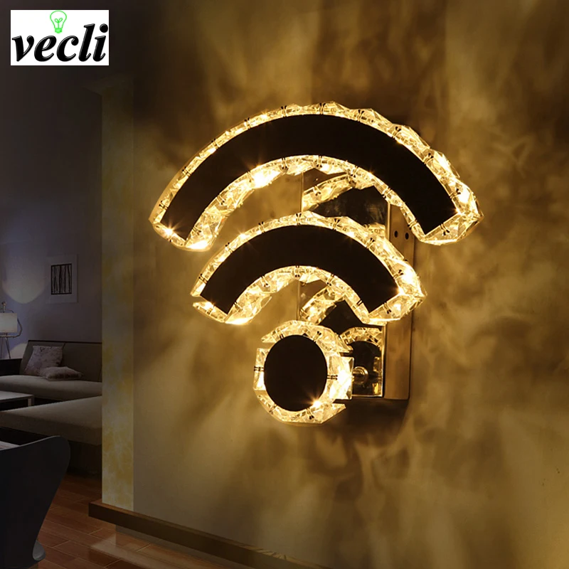 Настенный светильник светодиодный креативный|wall sconce|light wall sconcecrystal lamp |