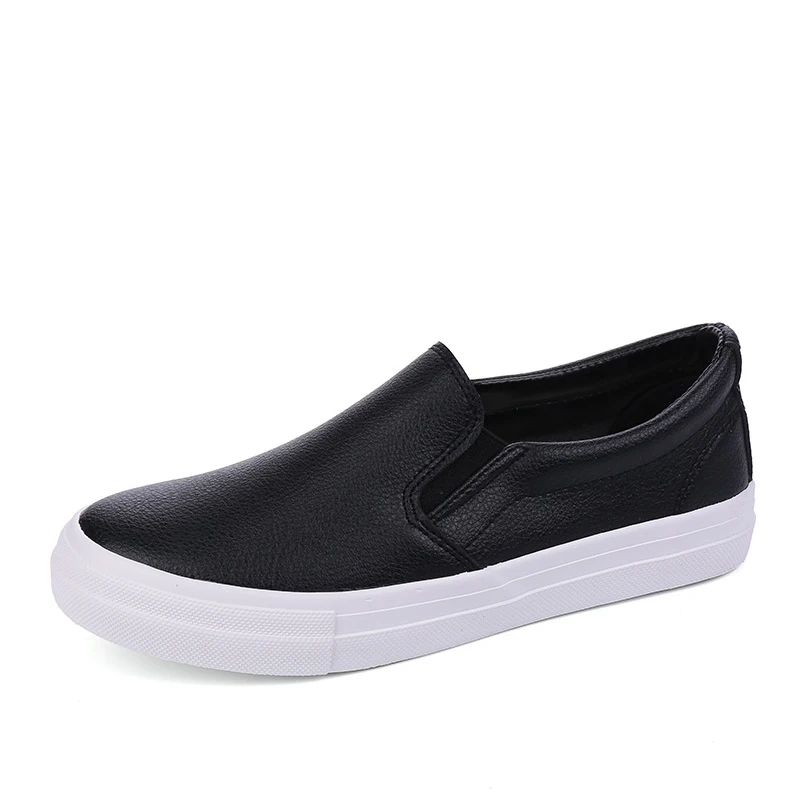 DG&ampOE Men's Slip On Casual Boat Shoes Autumn Man PU Leather Sneakers Male Thick Heels Platform Adults Height Increasing Flats | Обувь