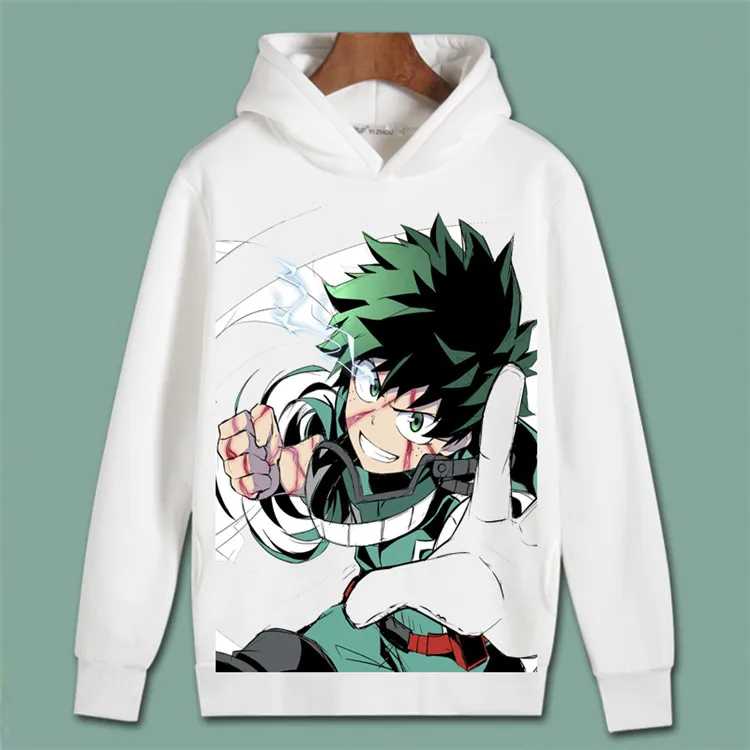 Мой герой академический Косплей Todoroki Shoto пуловер свитшоты Boku no Hero academic Izuku Midoriya