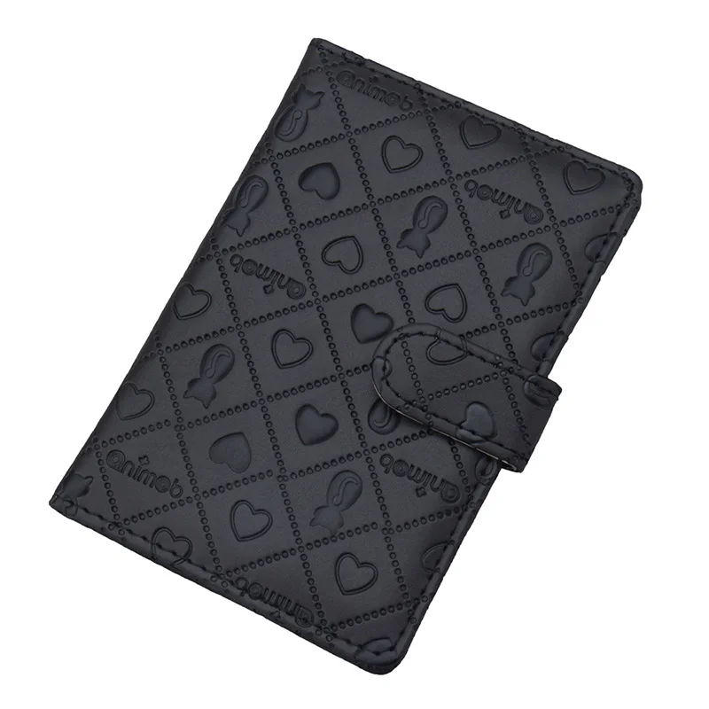 Solid Color Soft Dress Sweet Cat Buckles Passport holder PU Leather ID Card Travel Ticket Pouch Packages passport Cover | Багаж и сумки