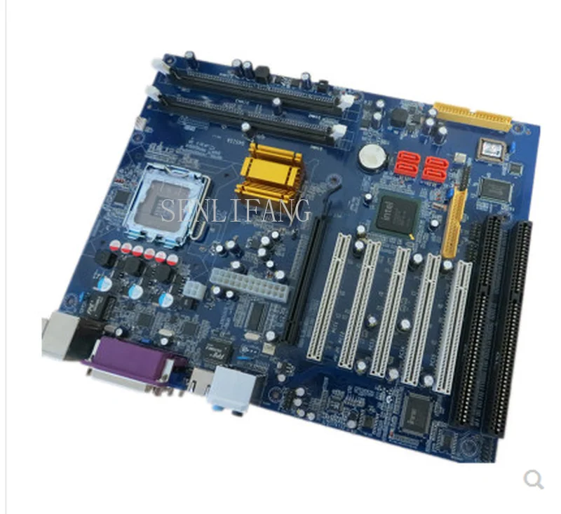 945ISA Motherbard ISA 945 socket 775 с 2 ISA 4 PCI слотами хорошо протестированный рабочий бренд 945GV