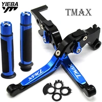 for yamaha tmax 500 530 2001 2007 motorcycle accessories folding brake clutch levers handle grips for tmax500 tmax530 2006 2005