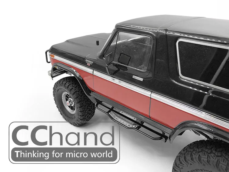 CChand металлическая &quotранчо&quot боковая педаль для фототехники Ford BRONCO RC car toy|Детали