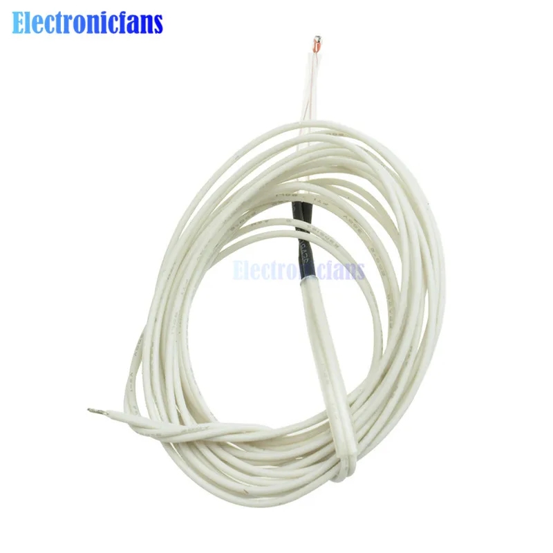 Reprap NTC 3950 термистор 100K + 1 метровый провод для платформы 3D принтера|wire wire|wire 5wire ends |