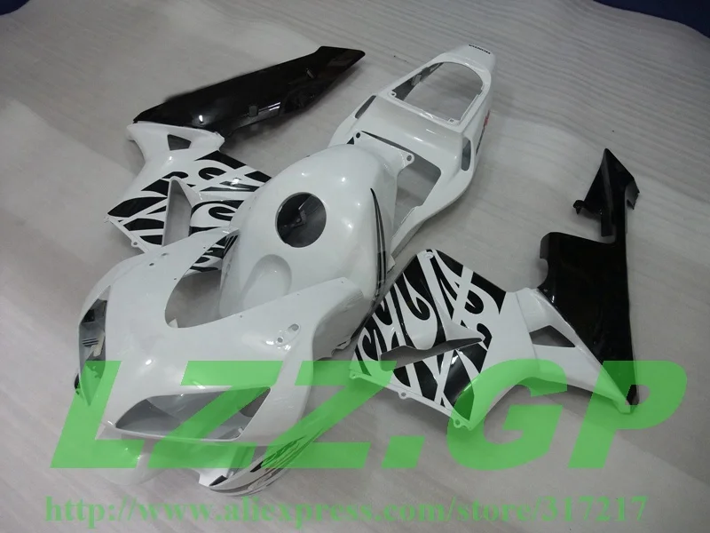 

injection mold fairing kits for HONDA CBR600 RR 2003 2004 White Black CBR 600RR 03 04 CBR600RR F5 03 04 Fairings T4214rf LZZ.GP