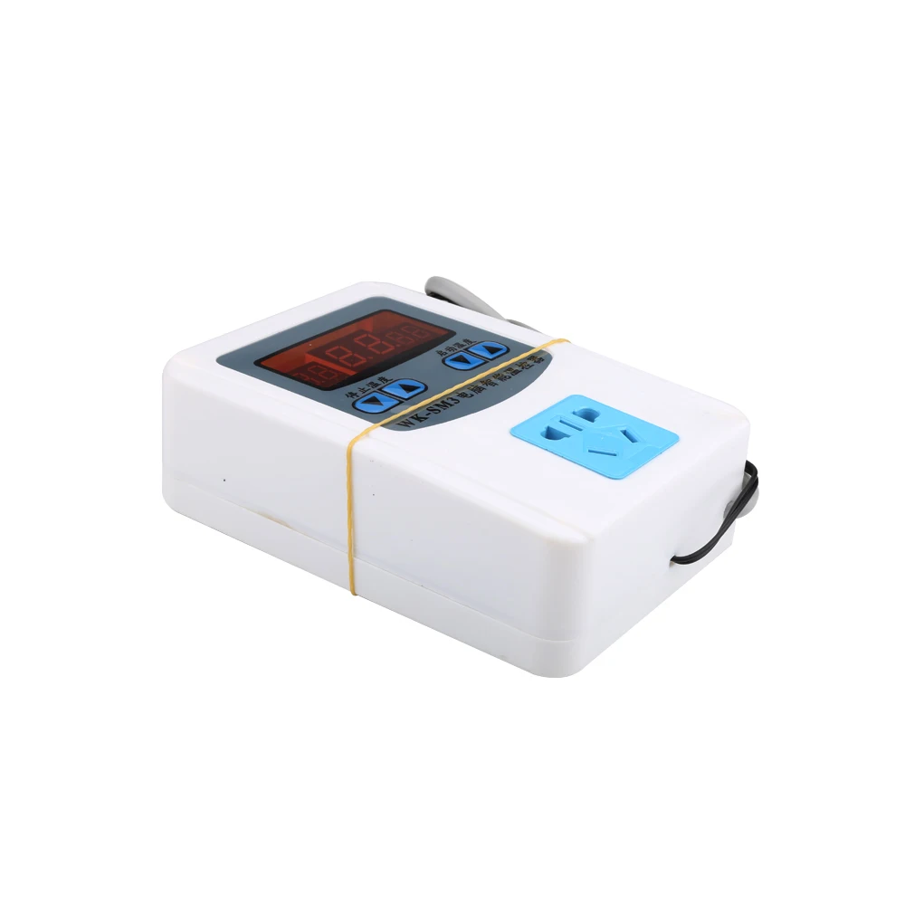 0-99 Celsius Intelligent Thermostat with Waterproof Probe - Adjustable Electronic Digital Display Temperature Controller Socket |
