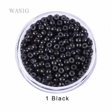 500 pcs 3.0mm Silicone nano rings for nano rings tip remy human hair extensions 7 Colors Optional