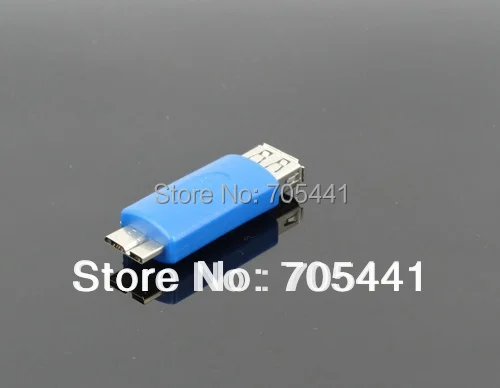 Бесплатная доставка 10 шт./лот USB 3 0 Женский микро B Мужской адаптер конвертера OTG |