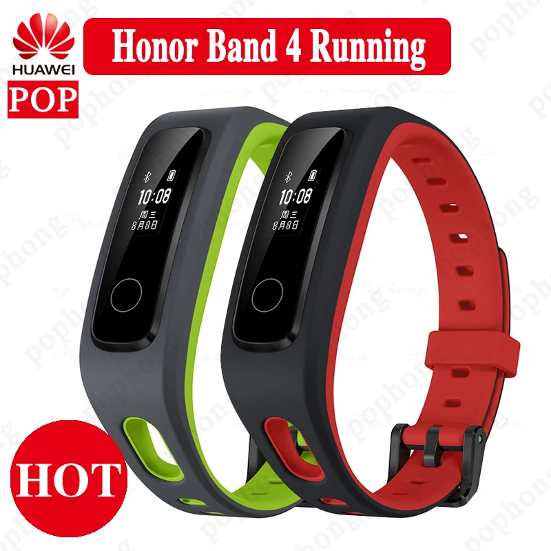 Оригинальный Смарт браслет Huawei Honor Band 4 для бега с пряжкой обуви профессиональный