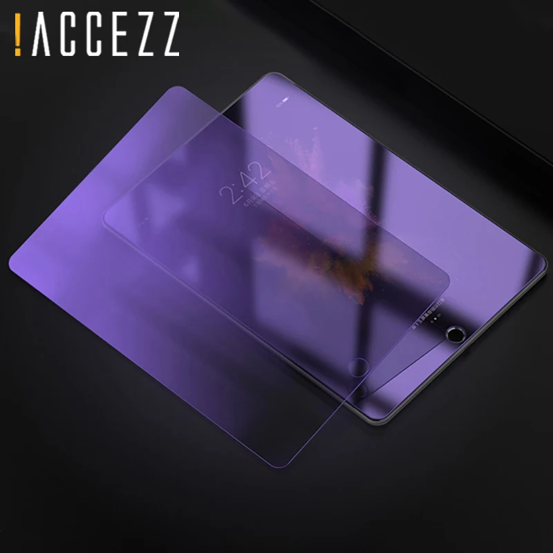 ! Accezz полное покрытие закаленное Стекло для iPad mini 1/2/3 планшет прозрачная HD