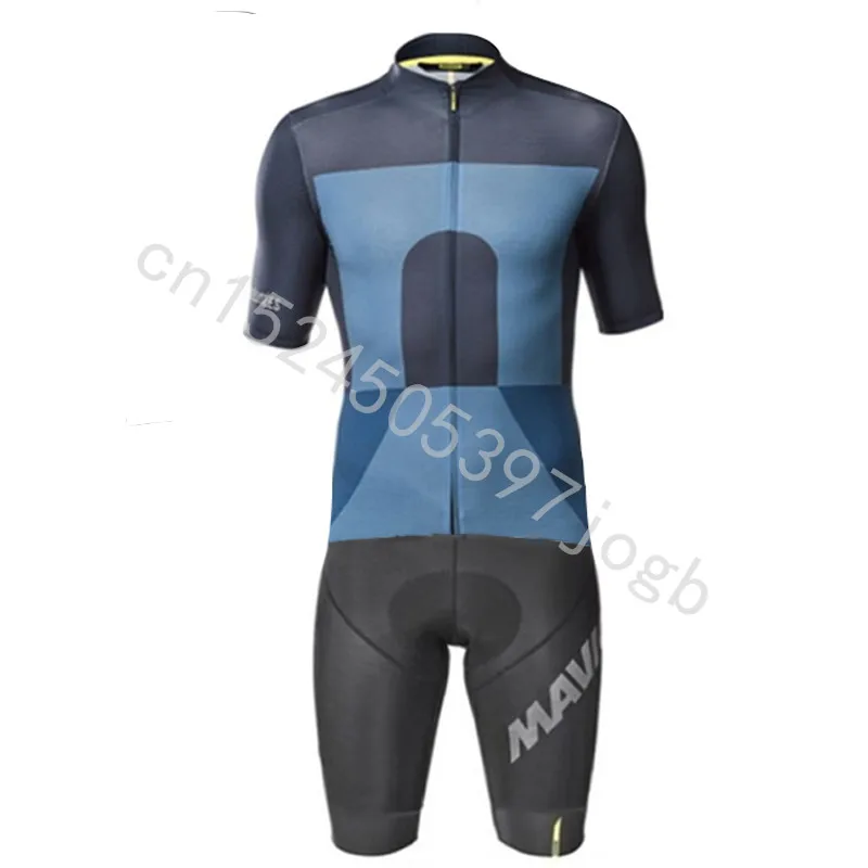 Командная одежда для велоспорта MAVIC, велосипедная майка, Ropa Ciclismo, мужская летняя велосипедная майка, облегающий костюм, 9D, велосипедные шорты, комбинезон - Цвет: 13
