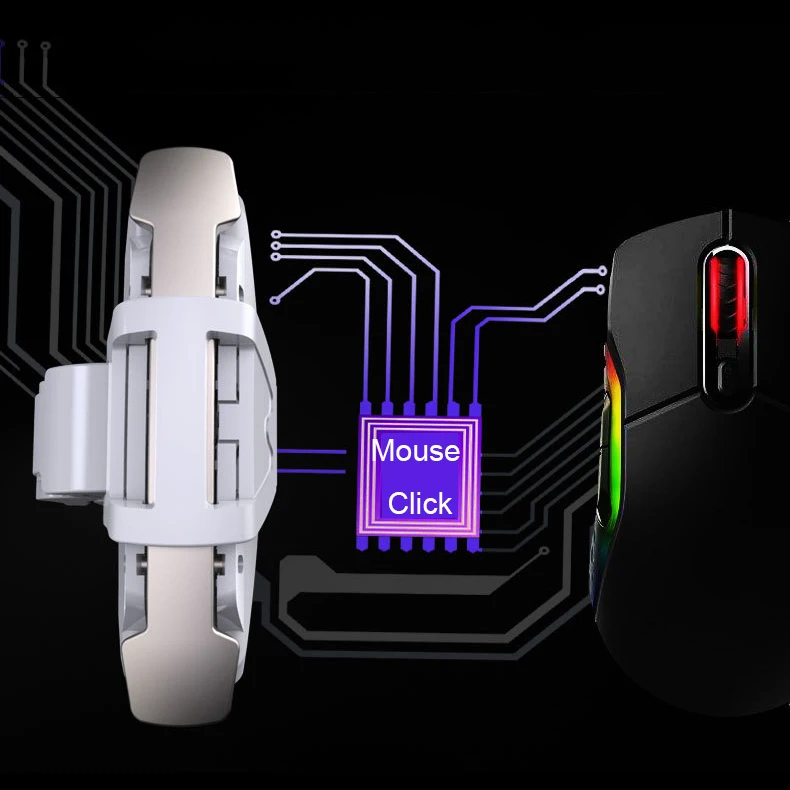 Набор триггеров для сотового телефона PUBG Shooter геймпад свободный огонь сотовые