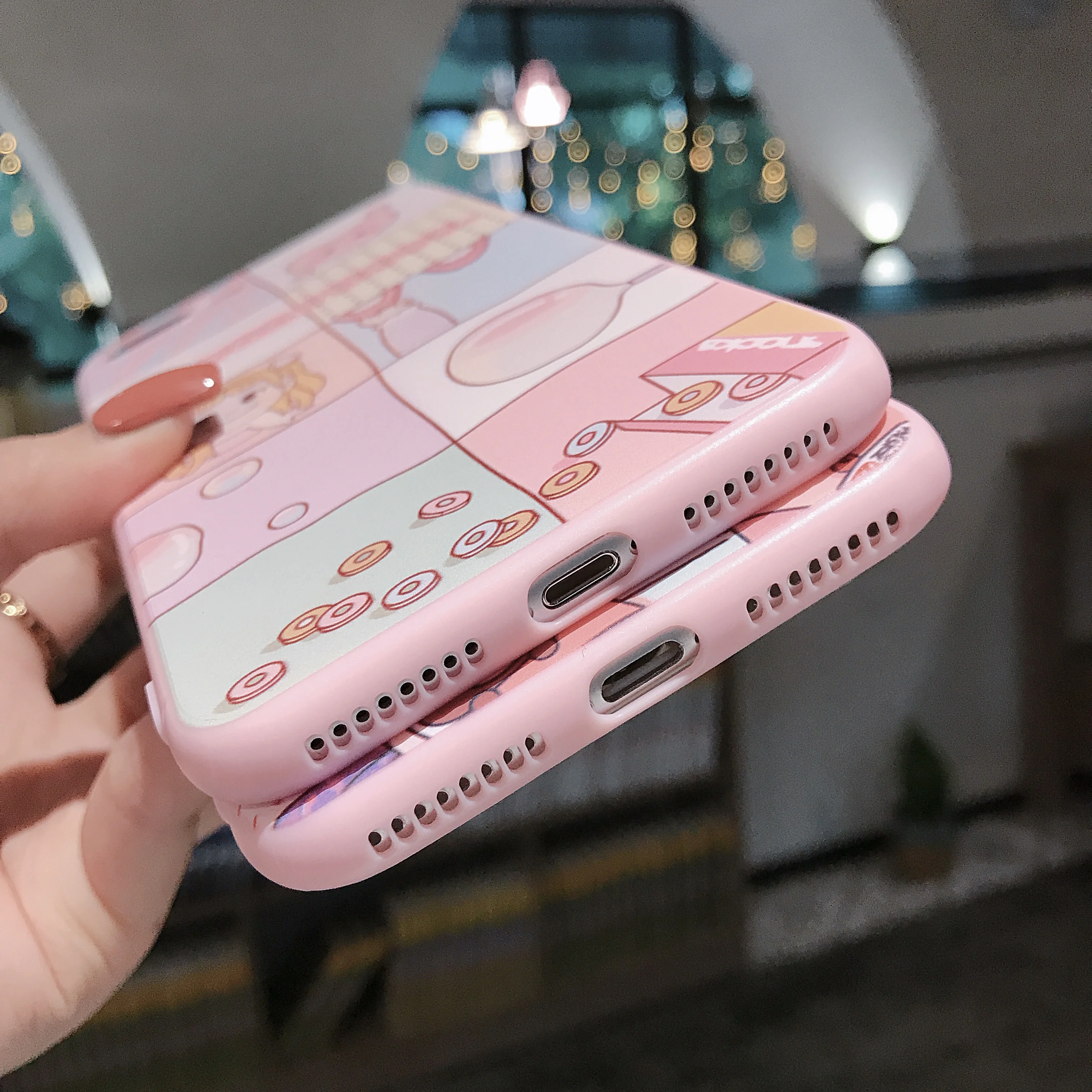 Мягкий чехол HYSOWENDLY Japan Girly Bubble для iPhone X 10 силиконовый пластиковый из ТПУ 8 7 6 6s Plus XR