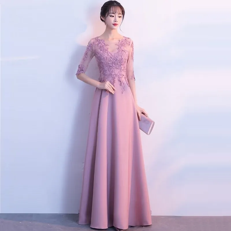 Ruthshen/ длинные платья для выпускного вечера Vestidos De gala Largos с аппликацией, сексуальные платья с коротким рукавом, дешевые праздничные платья элегантные платья De Soiree