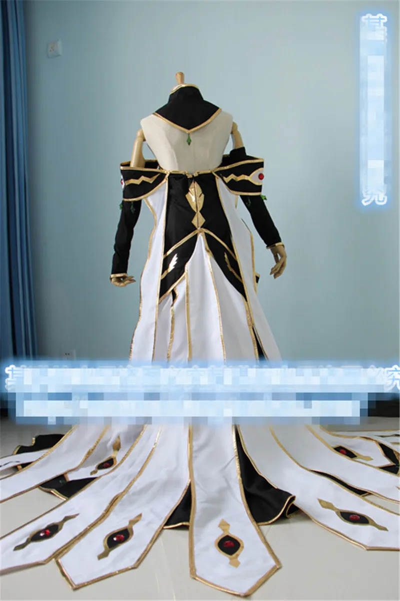 Костюм для косплея из японского аниме кода GEASS Lelouch of the Rebel CODE Geass CC красивая одежда