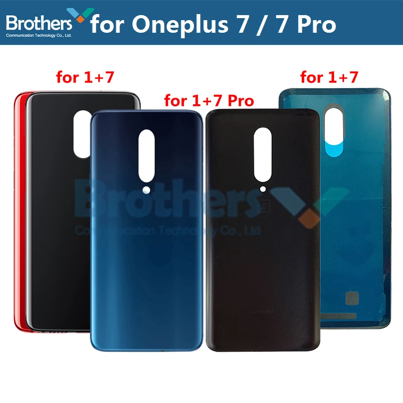Задняя крышка для Oneplus 7 Pro корпус аккумулятора 7Pro задняя детская запасная без