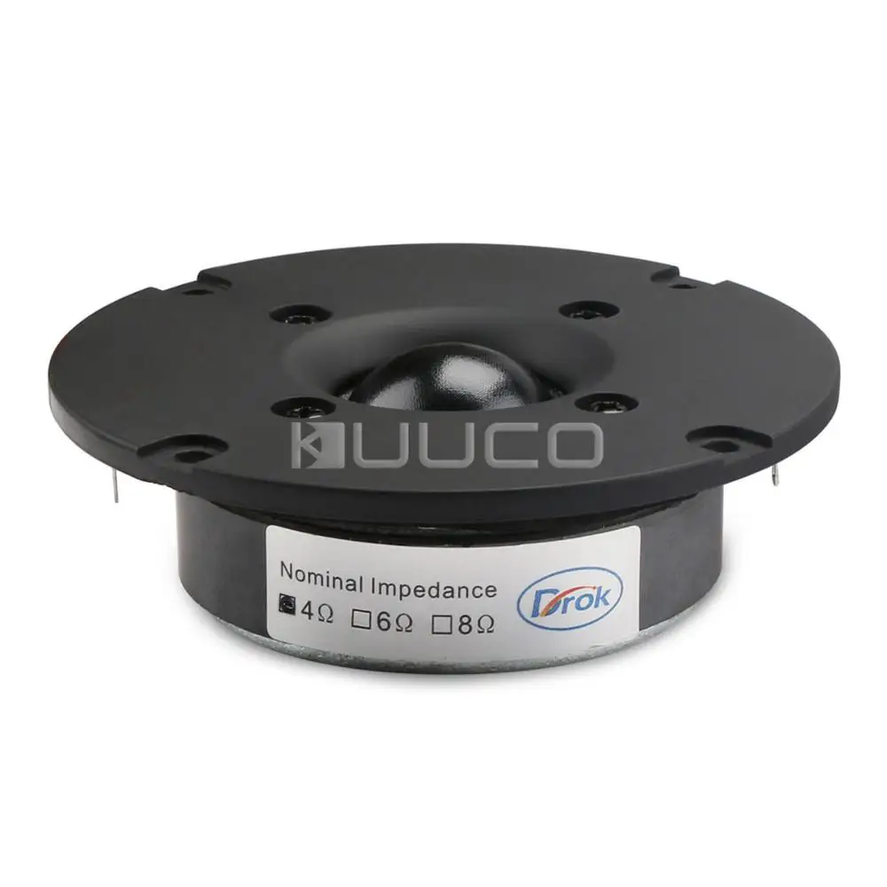 4-inch 4 ohms 20W Tweeter Speaker HIFI Treble Audio Loudspeaker for DIY Stereo Horn PU Edge HT Home Theater | Обустройство дома