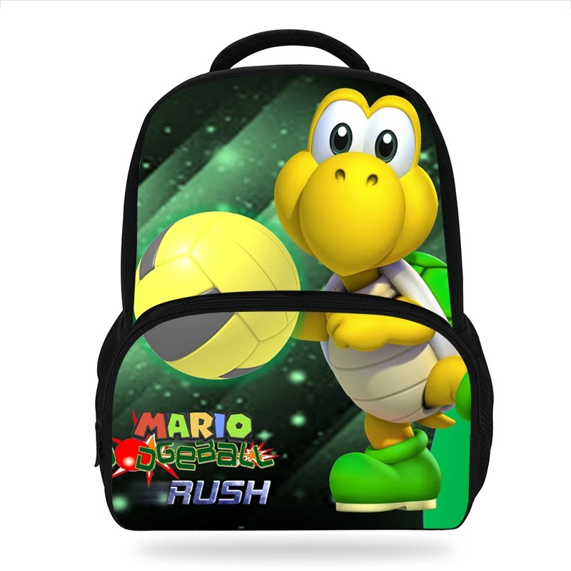 Детские рюкзаки с принтом Super Mario Bros Koopa для девочек-подростков школьные сумки