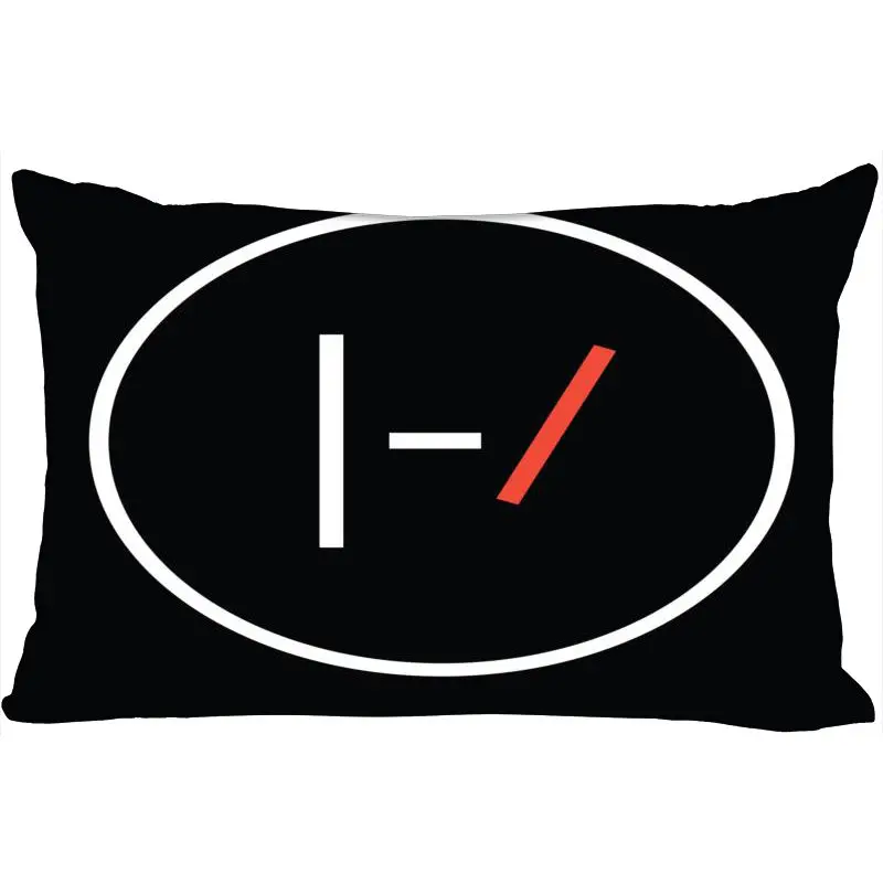 Pillowcase «Twenty One Pilots» Подушка Чехол прямоугольник Подушка на молнии Подушка Чехол 45x35 см наволочка с декоративным принтом - Цвет: Pillowcase