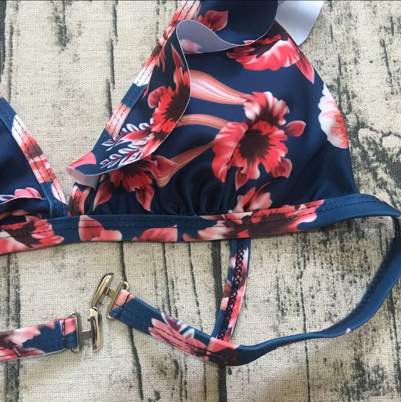 Комплект женский из 2 предметов пикантный купальный костюм с чашками пуш-ап и